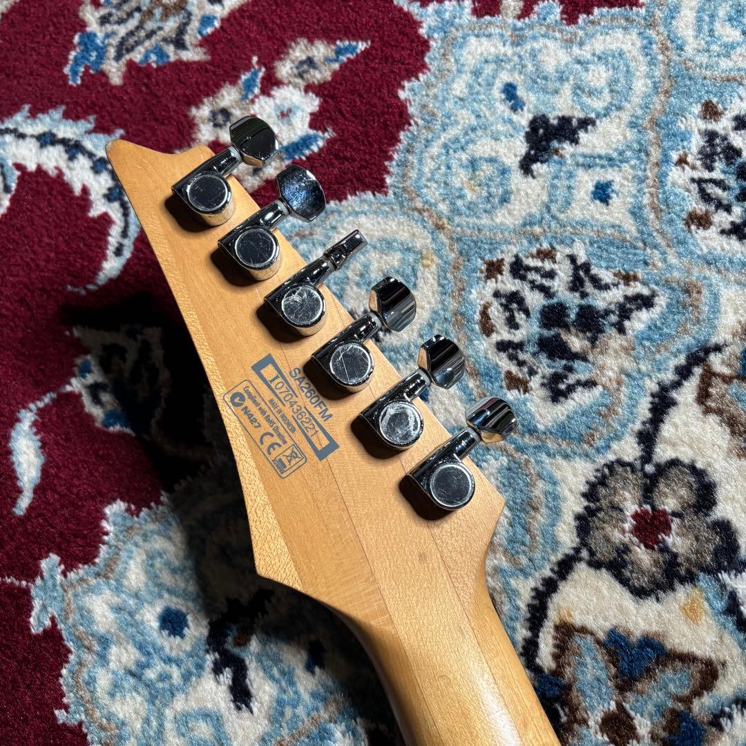 Ibanez SA260FM SSH グレー　エレキギター