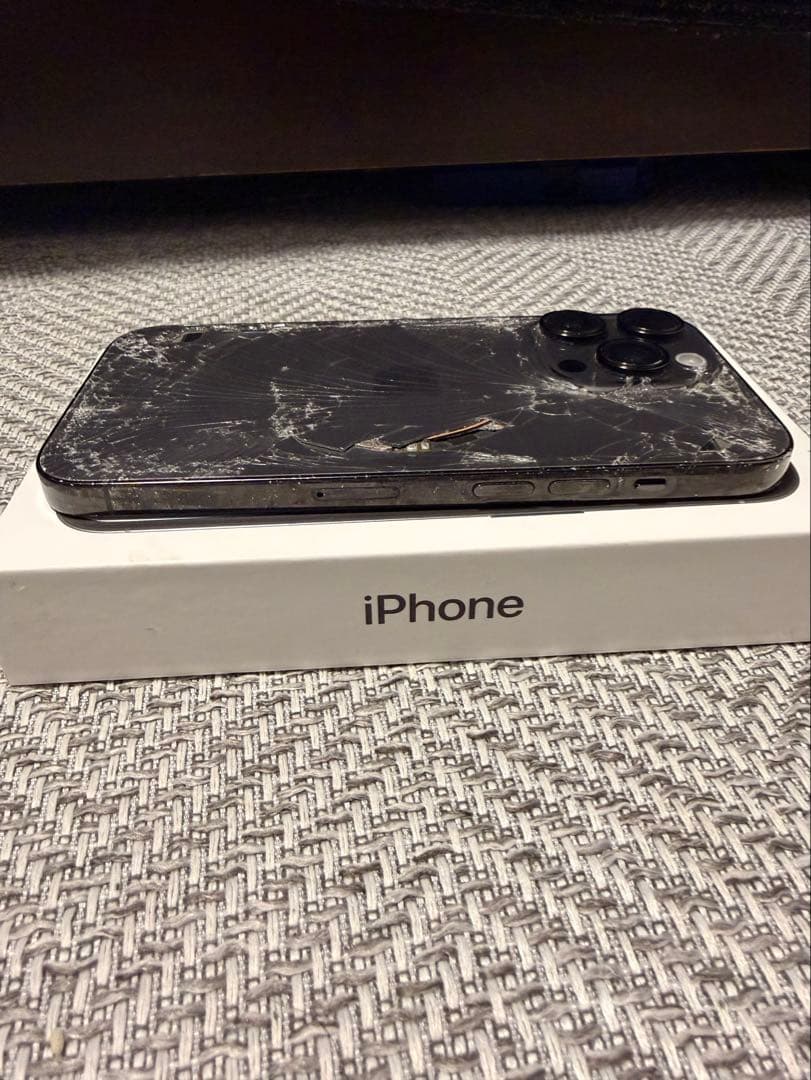 iPhone 14 pro 512GB 背面 液晶漏れ ジャンク - メルカリ