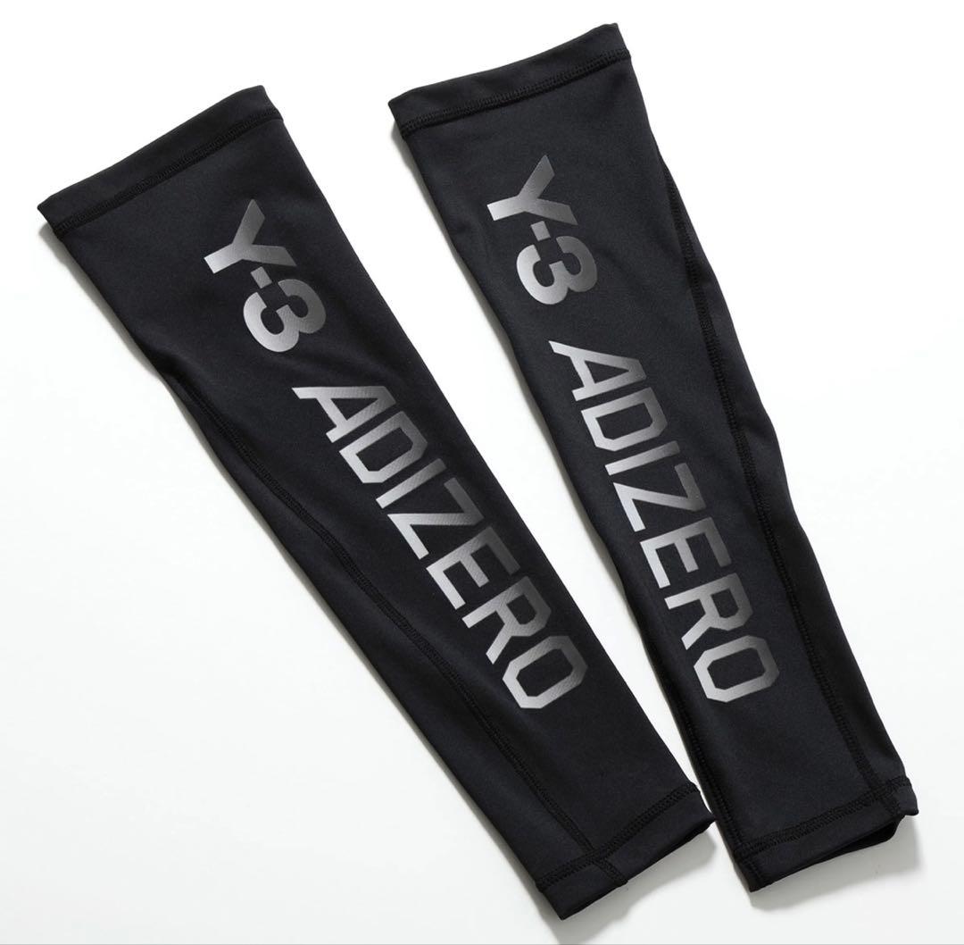 【超美品】最終値下げY-3 ADIZERO ブラック アームカバー Y-3 ワイスリー アームカバー ARM SLEEVE IP1979 メンズ アーム
