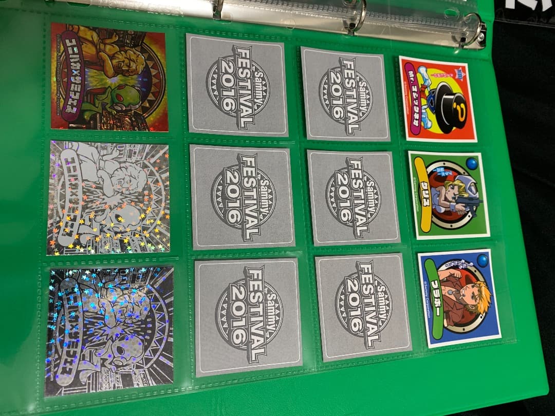 [送料無料]ユニバカ　サミフェス　一等　サミーステッカーコンプリートアルバム