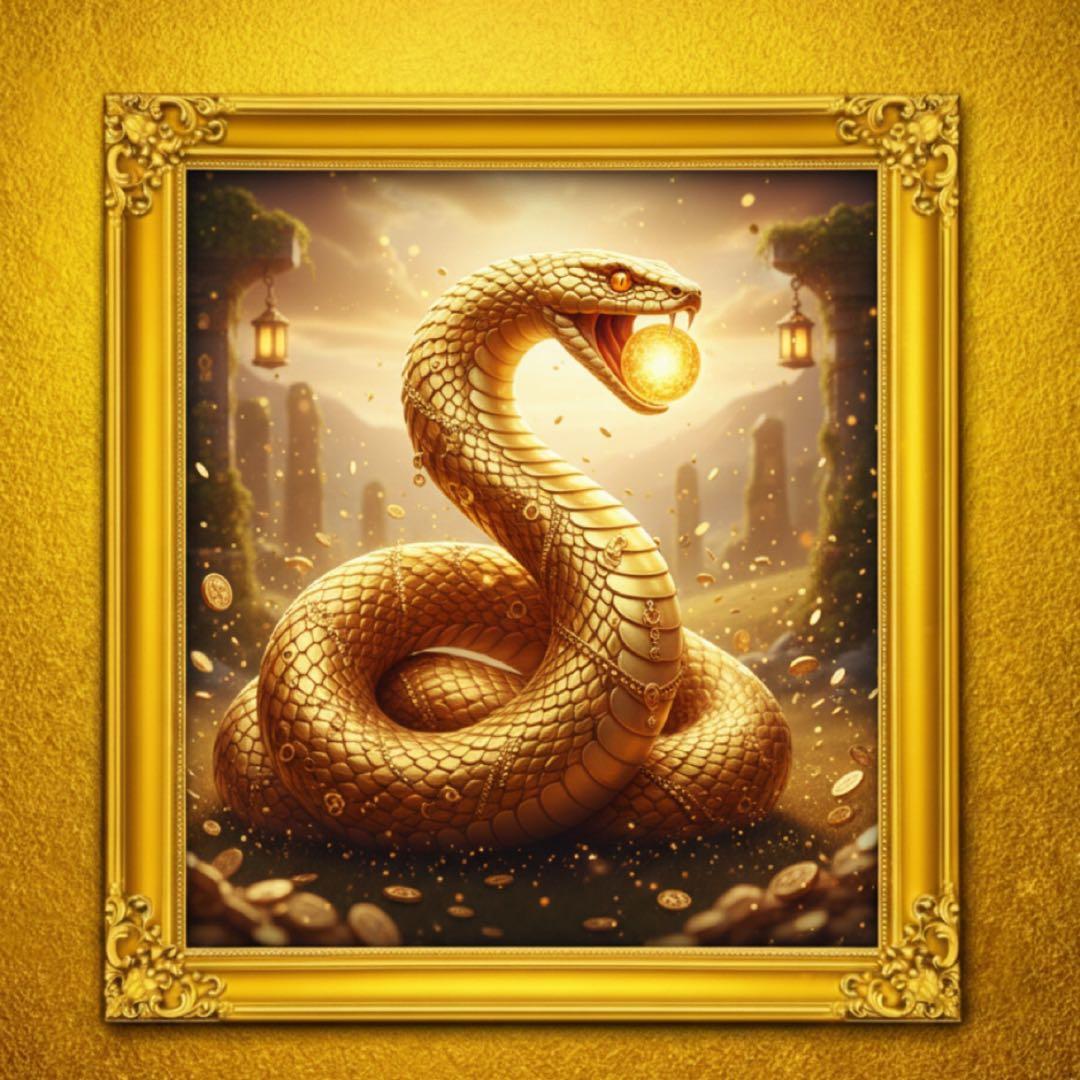 特級呪物級!?】金運爆上がり黄金蛇〜宝くじ・臨時収入・財運招来