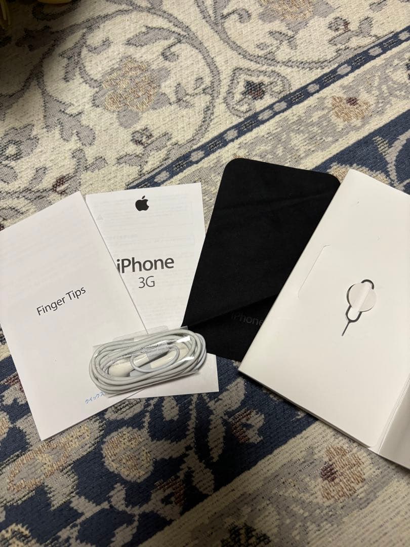 apple iPhone 3G 日本初代 16GB 希少 ホワイト 完品 白 - メルカリ