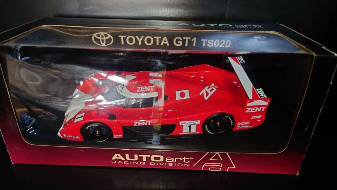 ミニカー autoart 1/18 TOYOTA gt1 ts020 lemans #1 オートアート 1/18 TOYOTA GT1 TS020 ル・マン24H の通販 by sinwap's