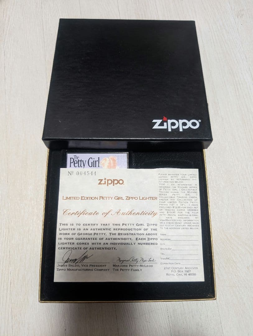 ペティーガール　ジッポ