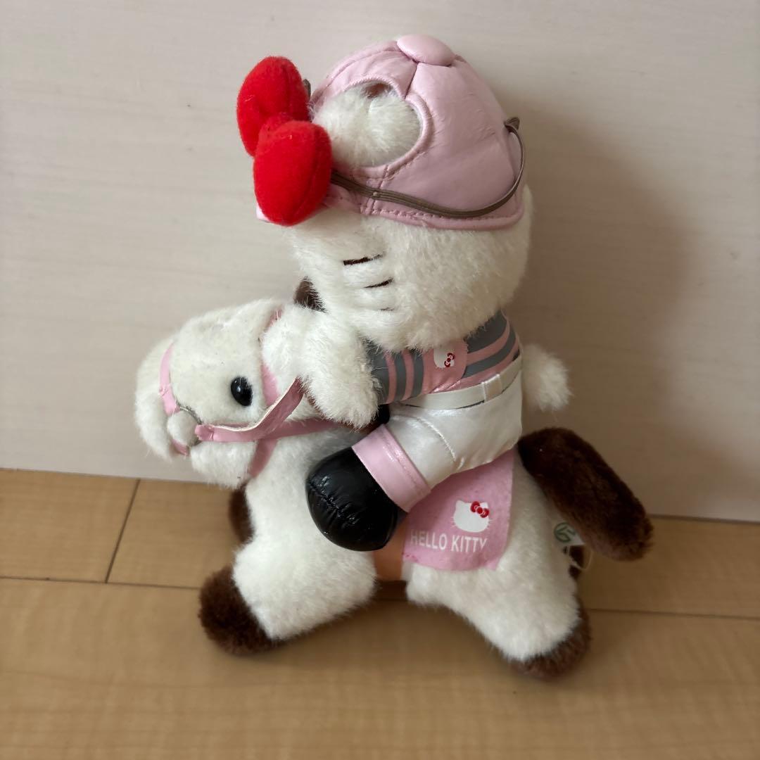 希少】 JRA お馬deキティちゃん 約22cm ハローキティ - メルカリ