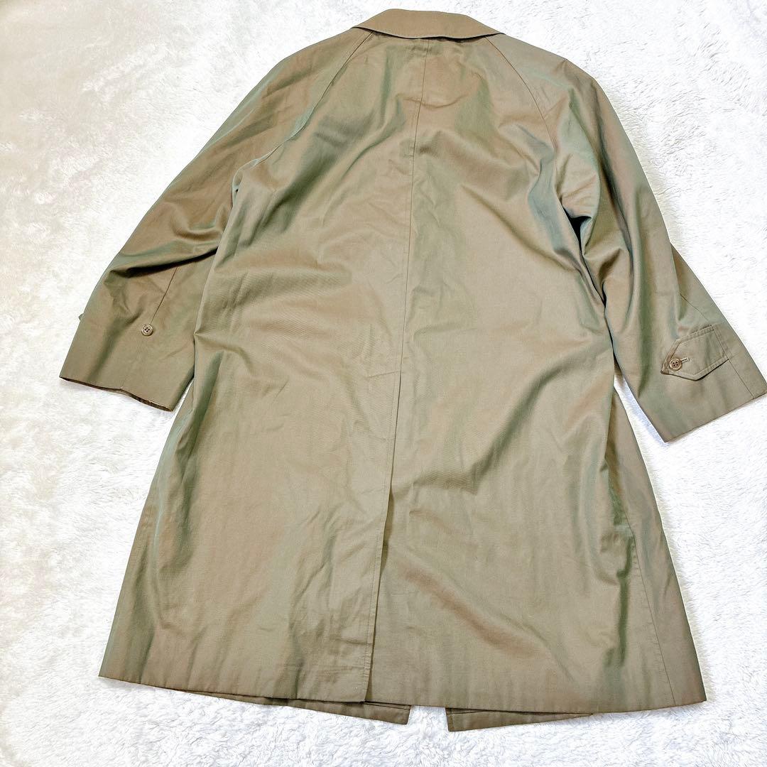 ヴィンテージ バーバリーズ ステンカラーコート 玉虫色 ノバチェック