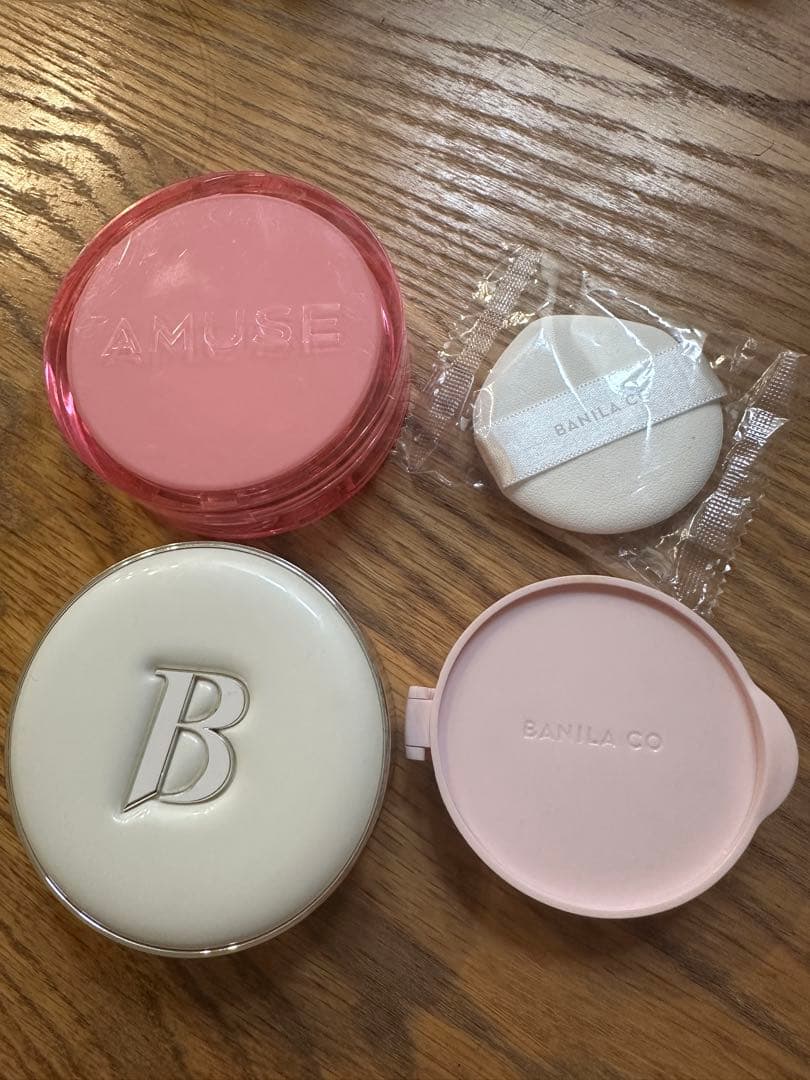 アミューズ、バニラコ、クッションファンデーション まとめ売り - メルカリ