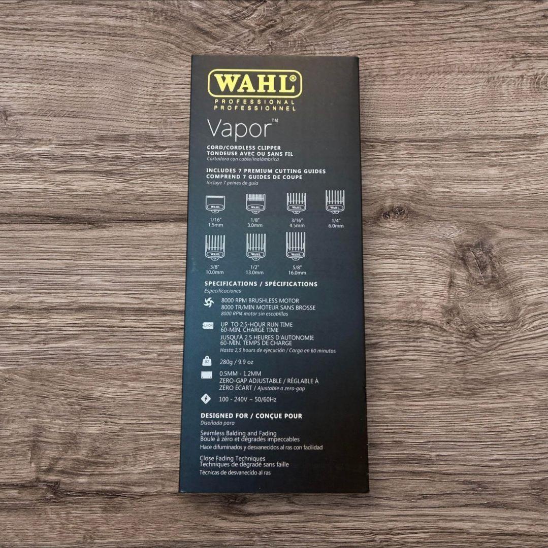 WAHL 5Star Vapor コードレスバリカン ウォール@3@8~6@