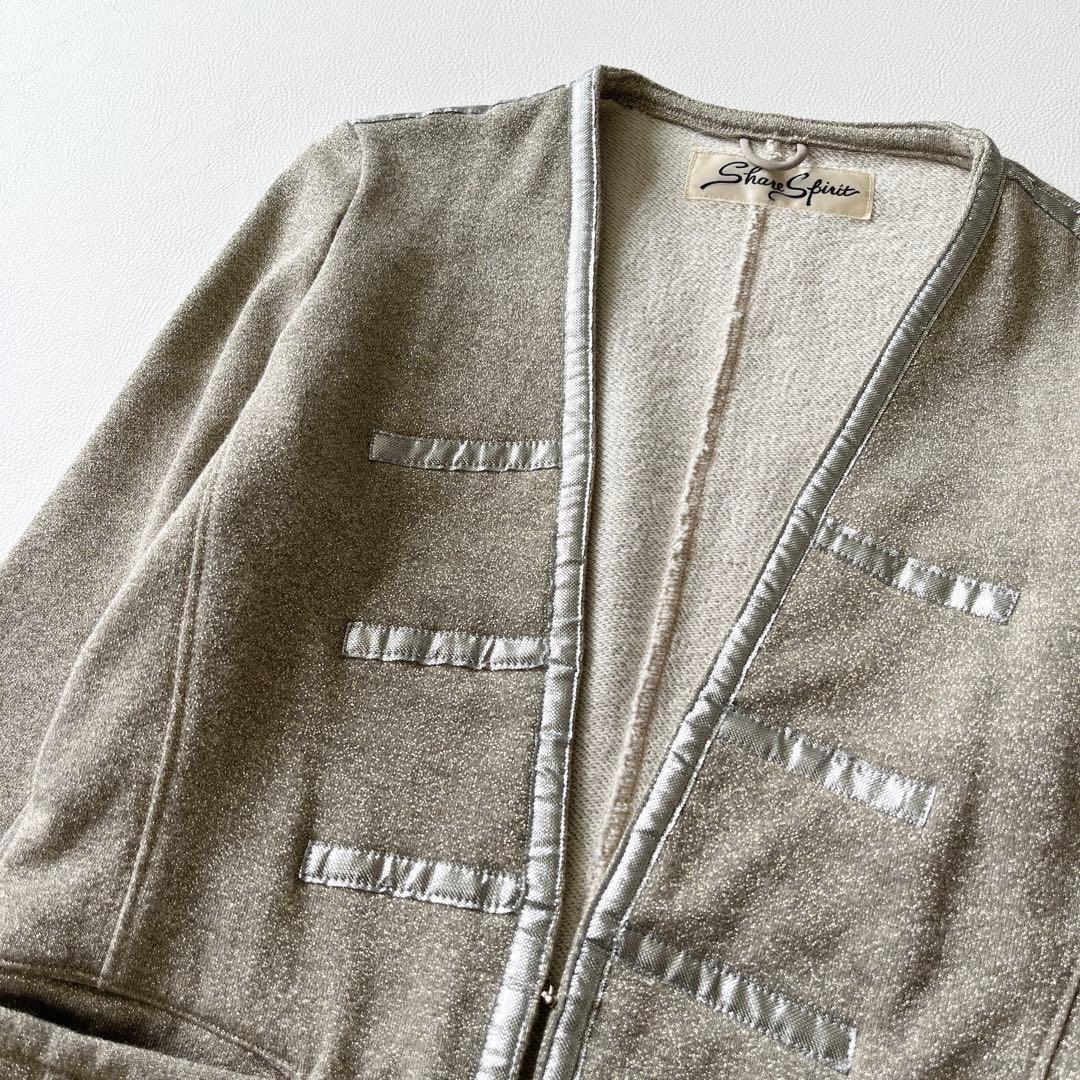 ▽y2k00s✨美品✨シェアースピリット【36】ナポレオン ノーカラー