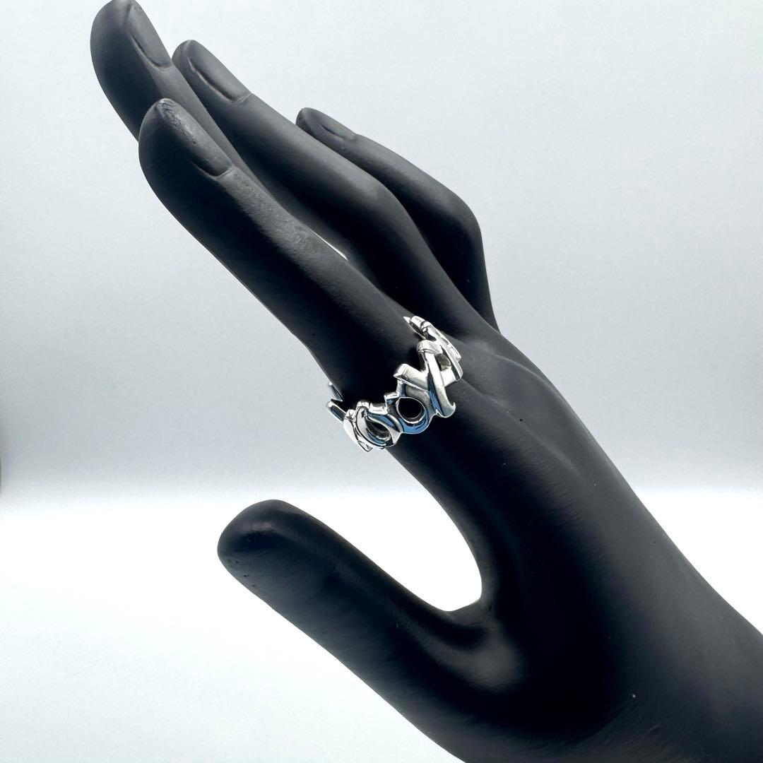 TIFFANY&Co】鏡面仕上げ ラブ＆キス リング 9号 T&Co