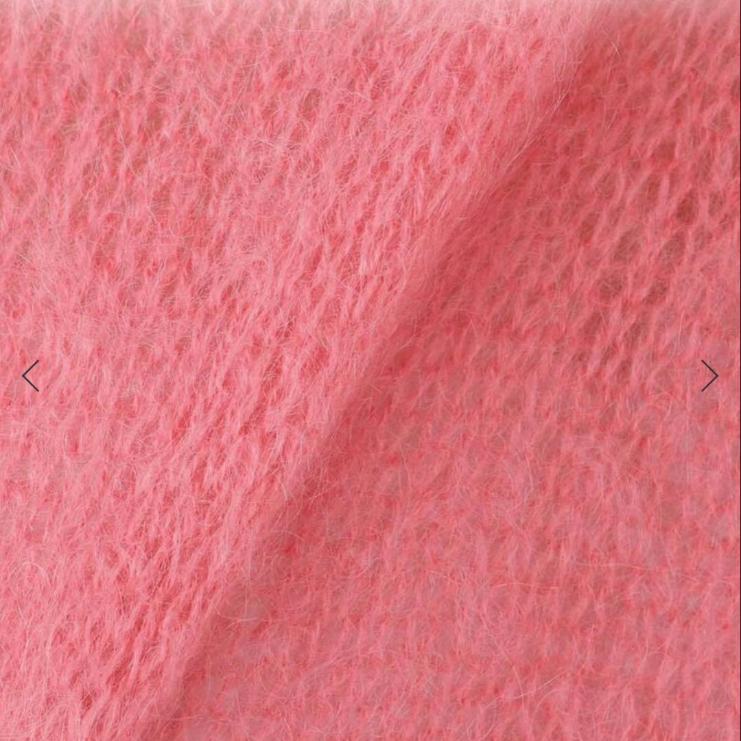 FRAMeWORK フレームワーク モヘヤMix ローゲージニット ピンク - メルカリ