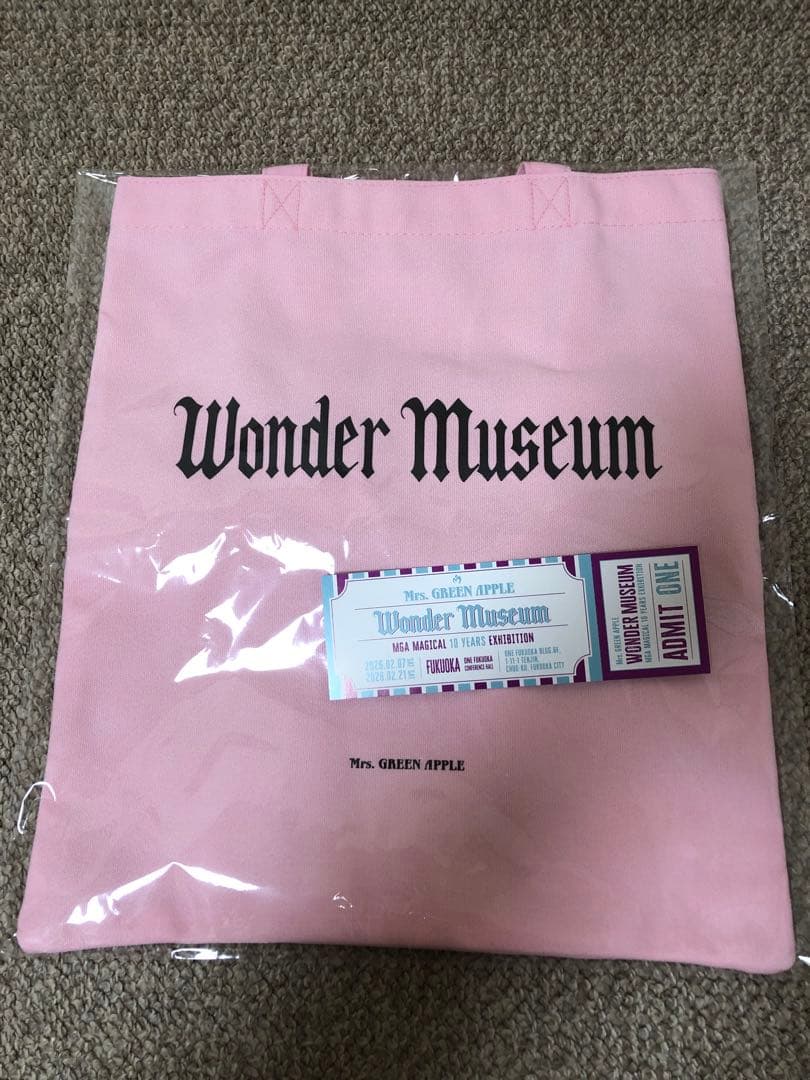 Mrs. GREEN APPLE ミセス ワンダーミュージアム トート福岡限定