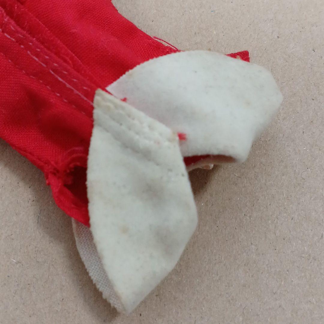 【専用】リカちゃん  赤いコーデ  昭和レトロ  ワンピース  靴とバッグ付き