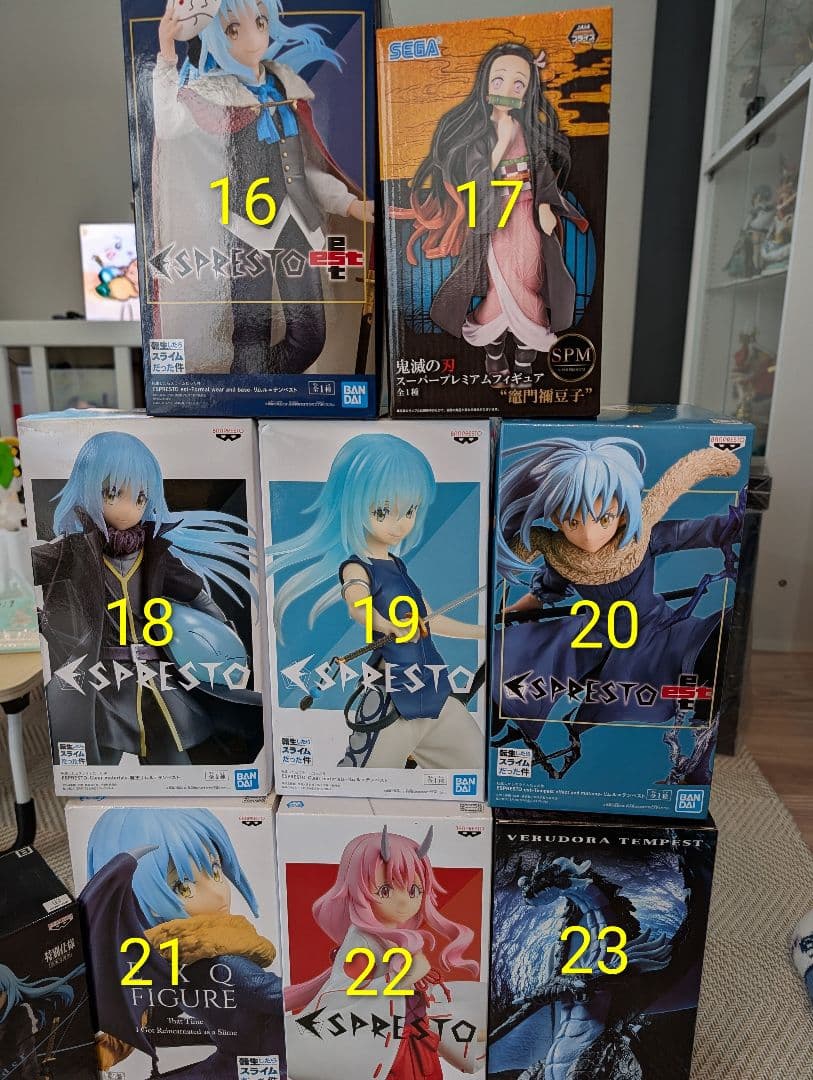 転スラ他 フィギュア23個セット