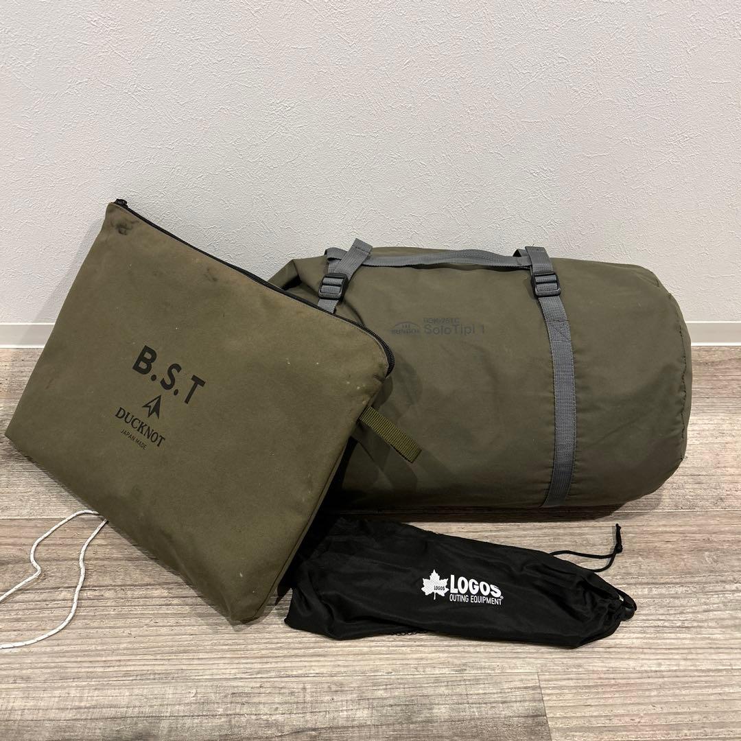 バンドックSolo Tip 1 テント カーキ、DUCKNOT焚き火台 Amazon.co.jp: BUNDOK(バンドック)ソロ ティピー 1 TC BDK-75TC 【1人