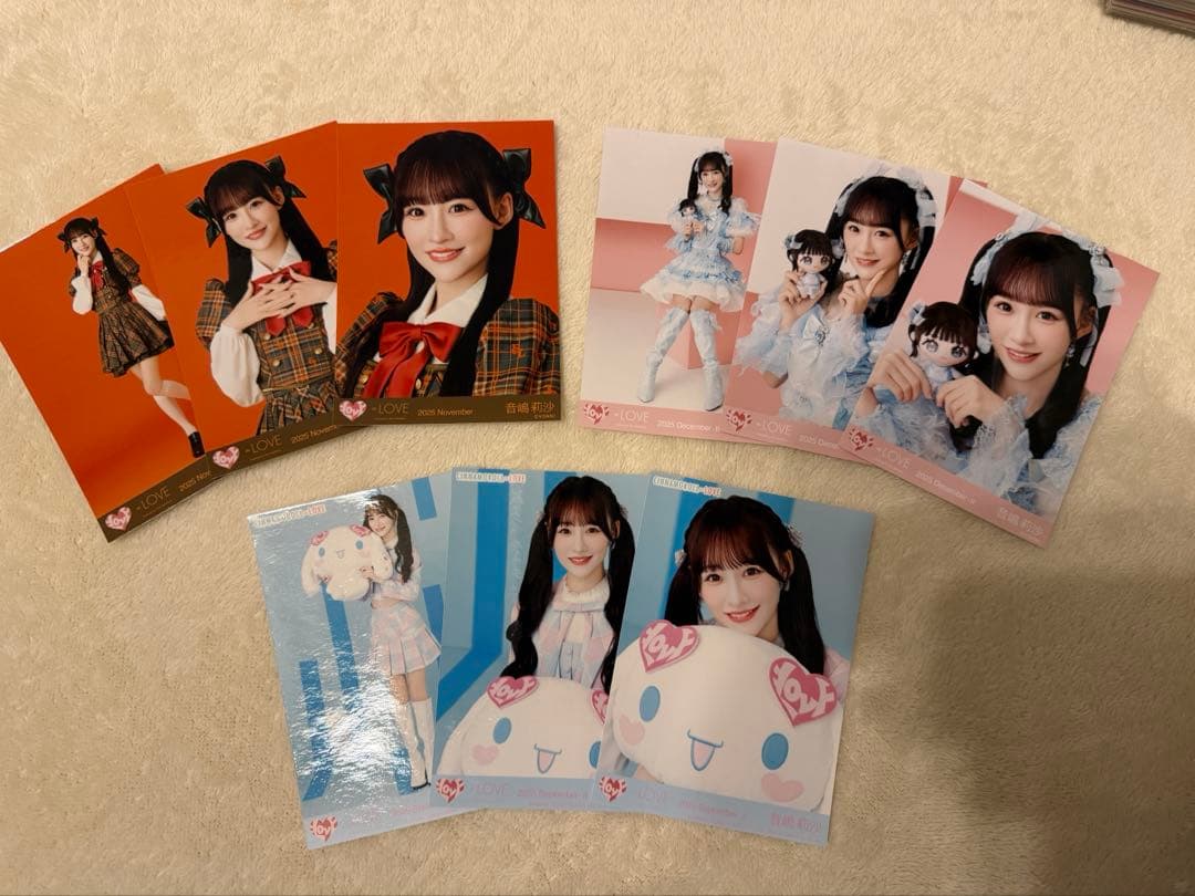 LOVE イコラブ 音嶋莉沙 生写真 コンプ まとめ売り - メルカリ