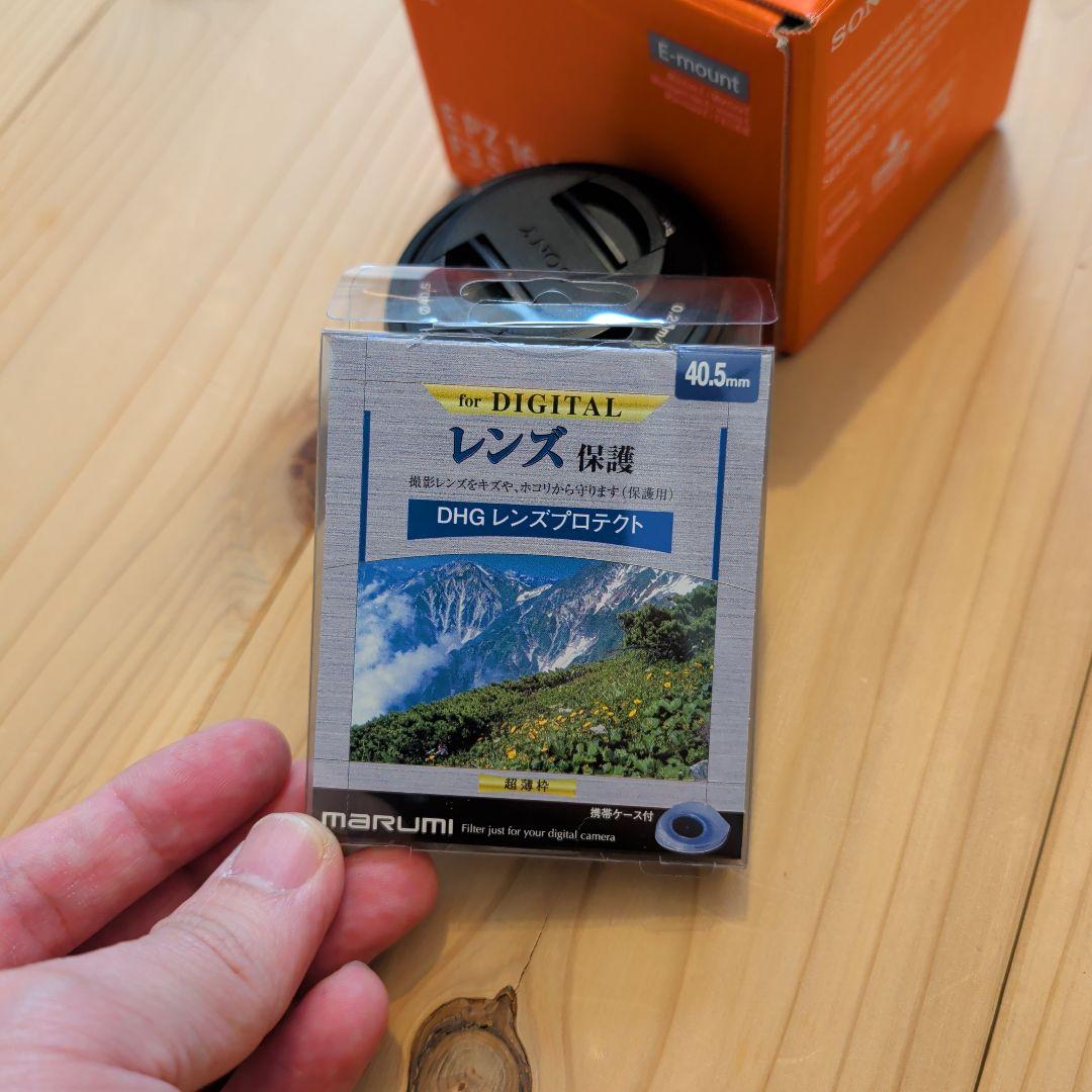 SONY EPZ 16-50mm F3.5-5.6 OSS　フィルターおまけ