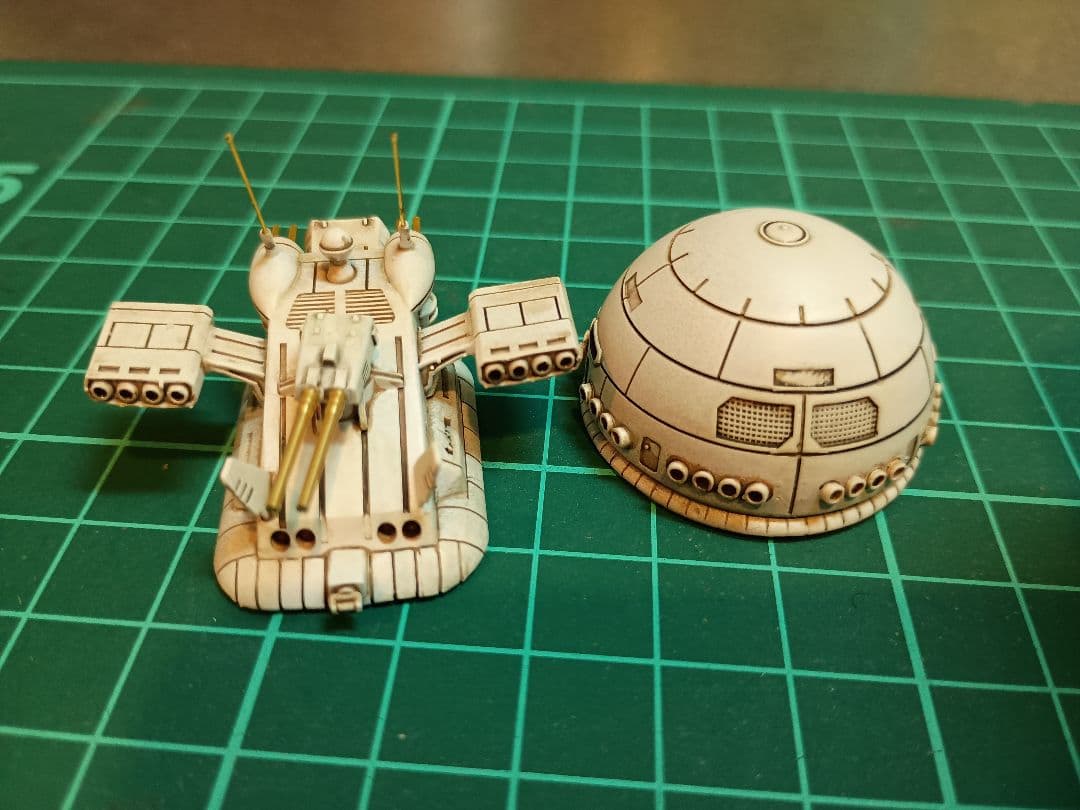 1/1700 ギャロップ　完成品　ＥＸモデルサイズ　ランバ・ラル隊