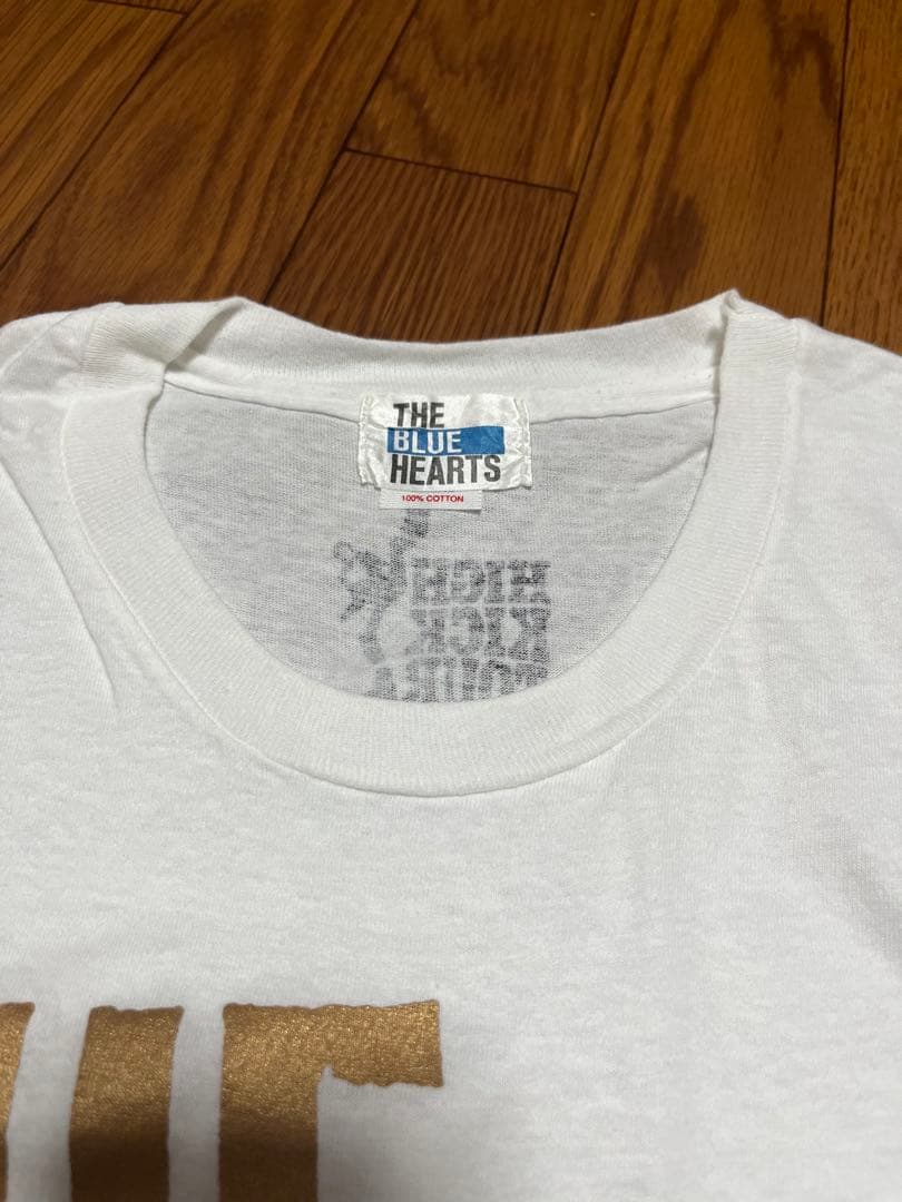 ブルーハーツ　bluehearts tシャツ　定規おまけ