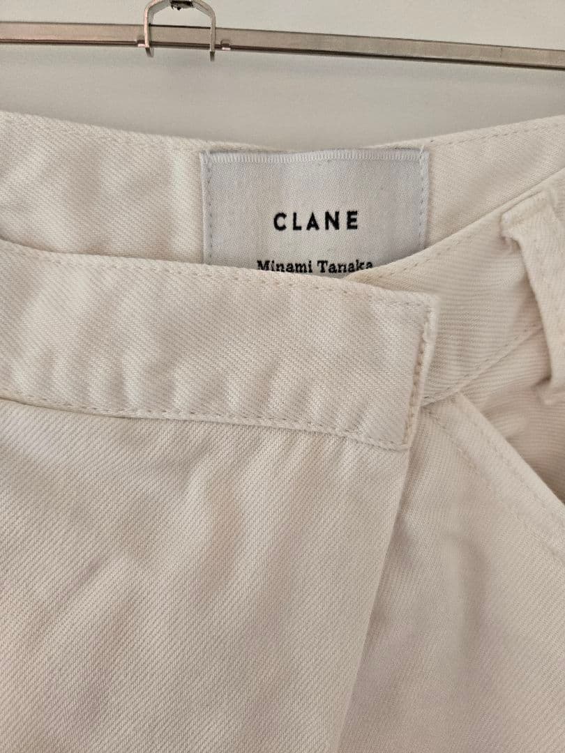 MINAMI TANAKA×CLANE DENIM PANTS ホワイト 0 - メルカリ
