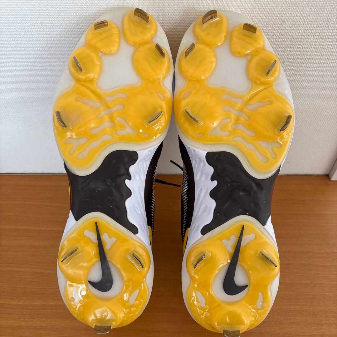 ナイキベースボールメタルスパイク海外モデル MLBパドレスカラー US12