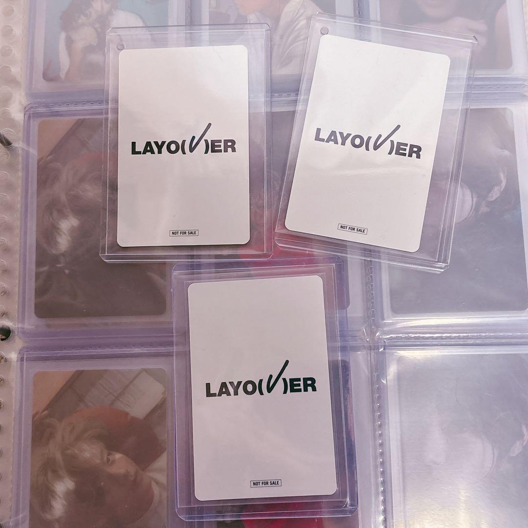 BTS V layover JPFC ラキドロ トレカ 3枚 テテ テヒョン ① - メルカリ