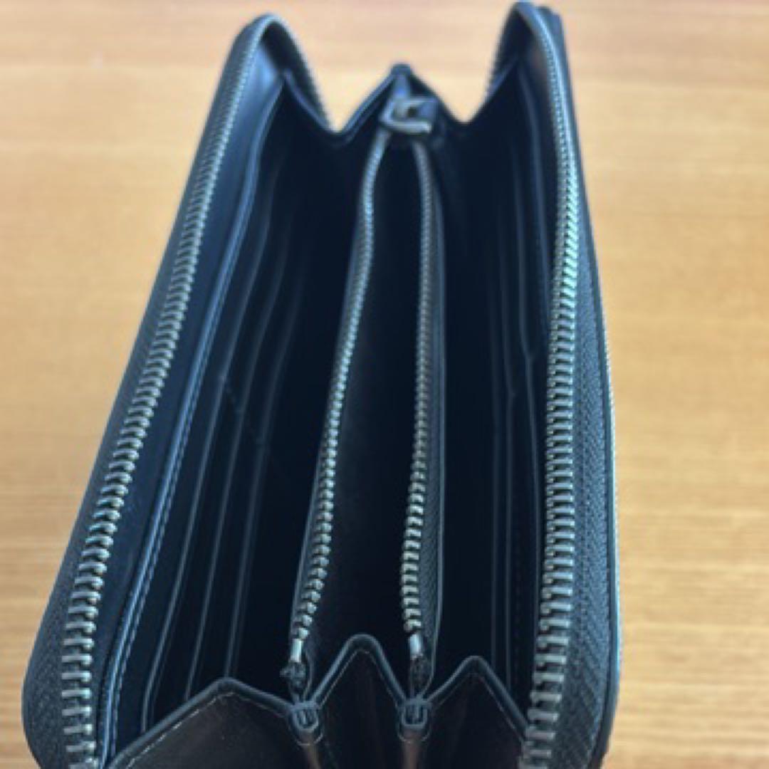 小物 Burberry Check Zip Wallet \"Charcoal\"