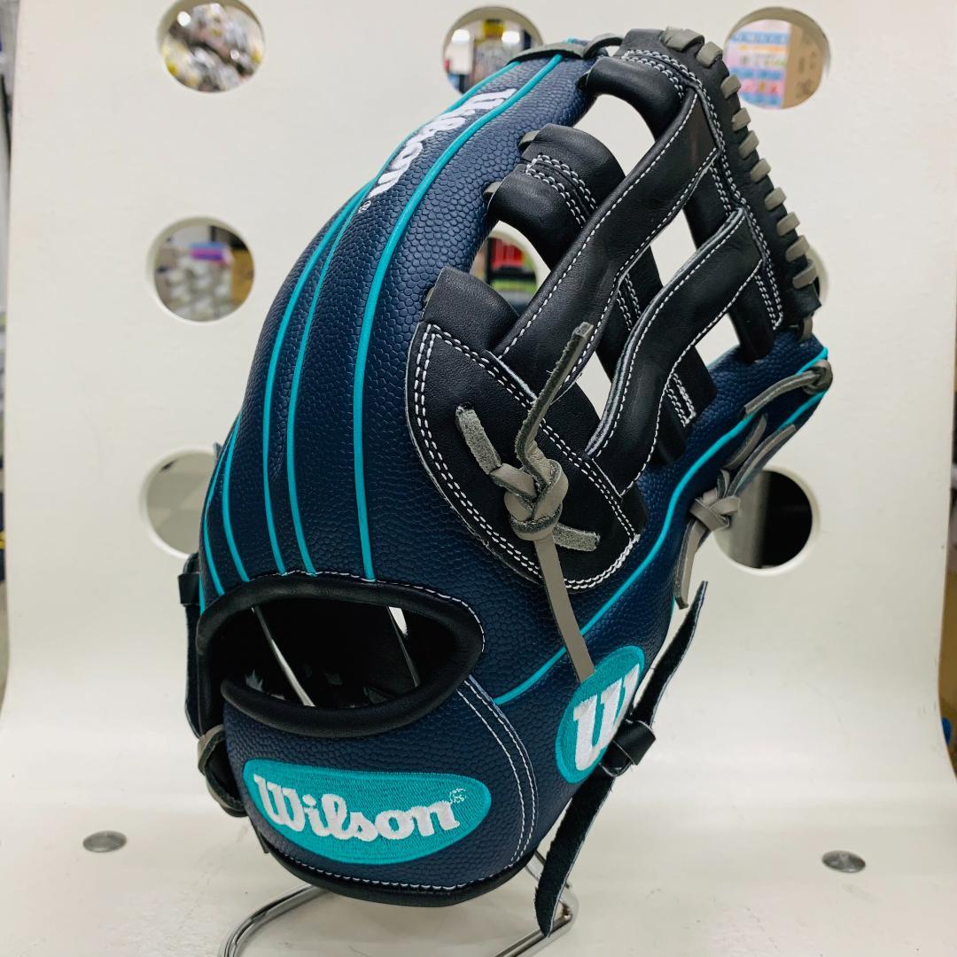 ウイルソン　WBW103878　軟式用　ソフト用　オールラウンド用　型付け済み ウイルソン WBW103878 軟式用 ソフト用 オールラウンド用 型付け済み