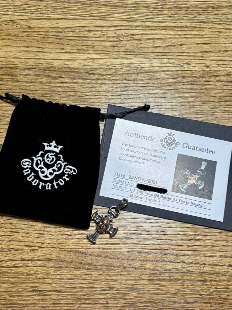 ガボラトリー 1/8 10Kフェイス バトルアックス ペンダント 横浜 - メルカリ