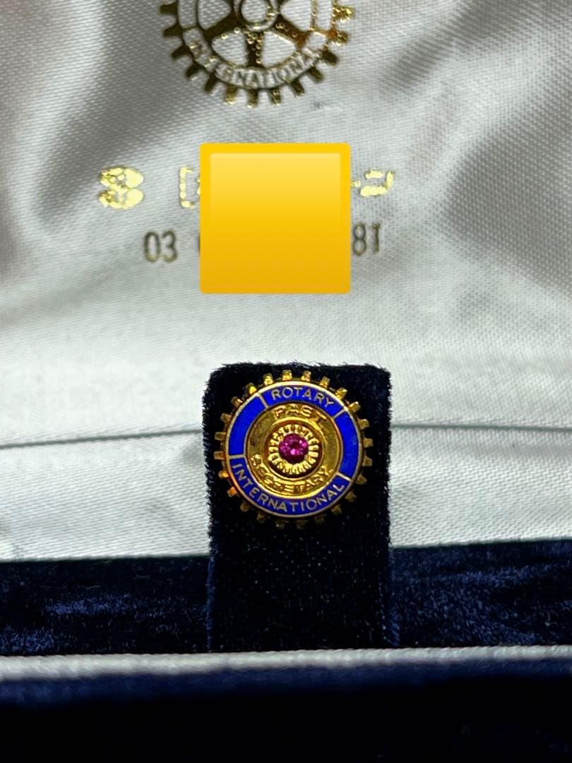 ロータリークラブ インターナショナル ピンバッジ K14 - メルカリ