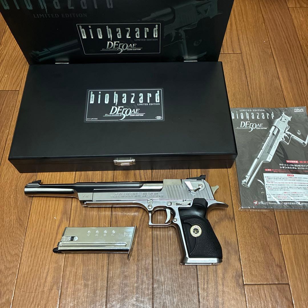東京マルイデザートイーグル50AE10インチバレル レオンカスタムバイオハザード Amazon.co.jp: 東京マルイ デザートイーグル .50AE バイオハザード