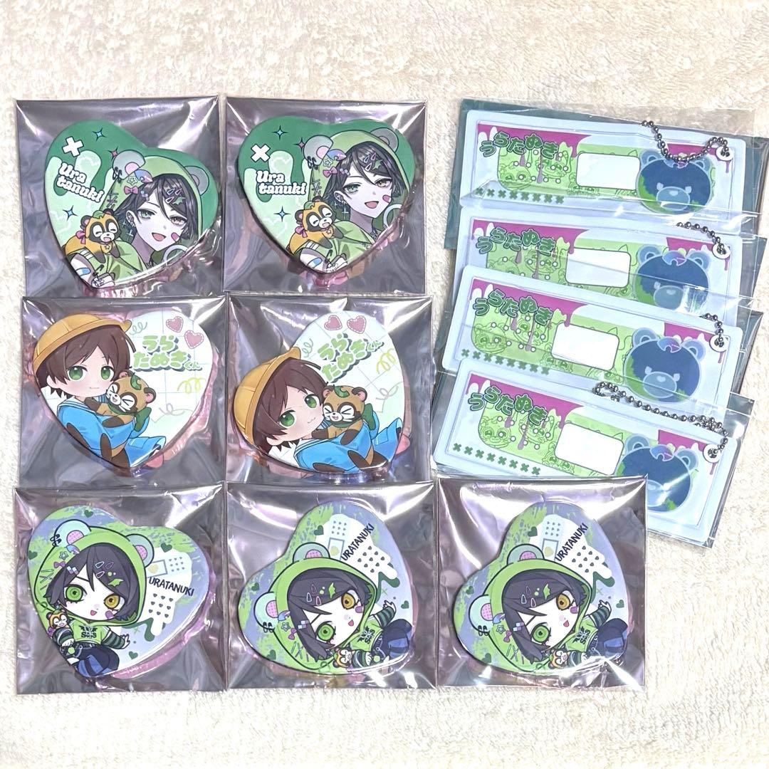 うらたぬき 缶バッジ - メルカリ