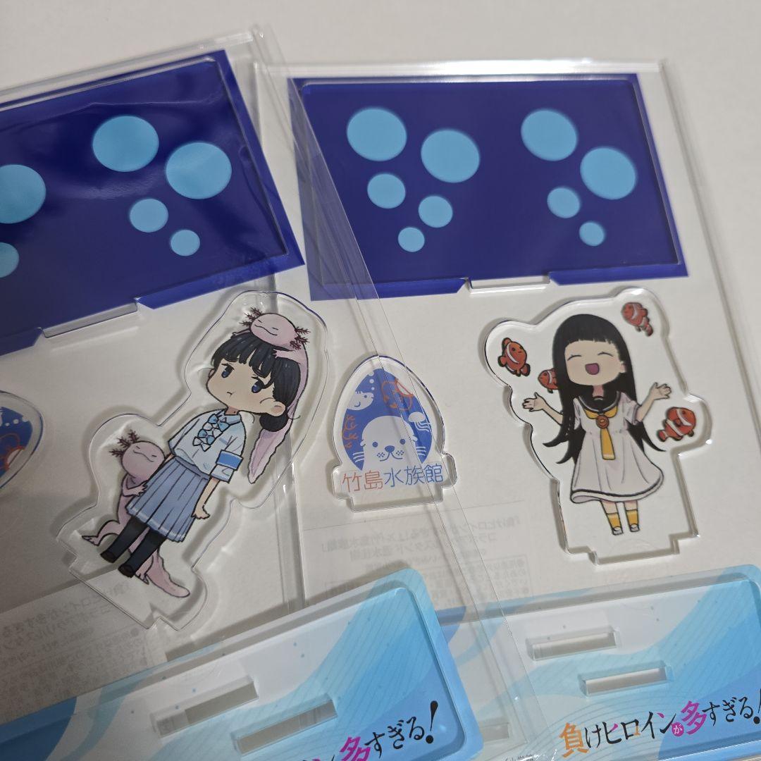 負けヒロインが多すぎる！×竹島水族館コラボ アクリルスタンド
