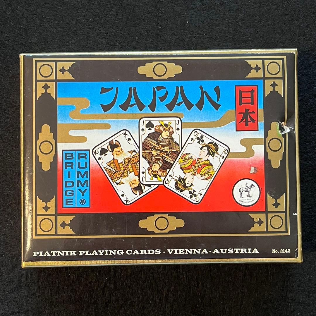 【希少】めずらしいトランプ２個入り【未使用】