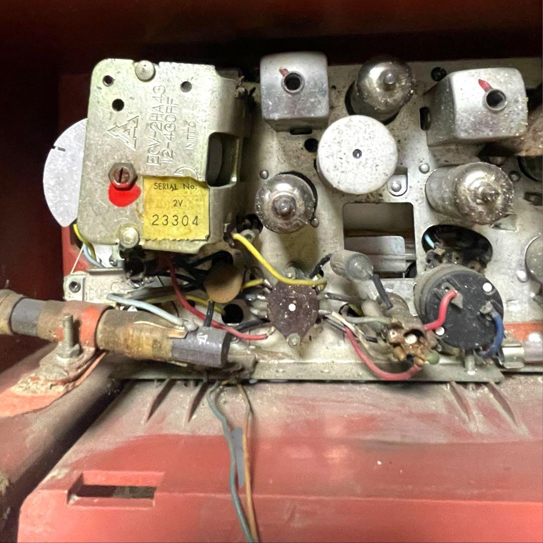 昭和レトロ 1963年 ナショナル パナソニック RE-250 真空管ラジオ