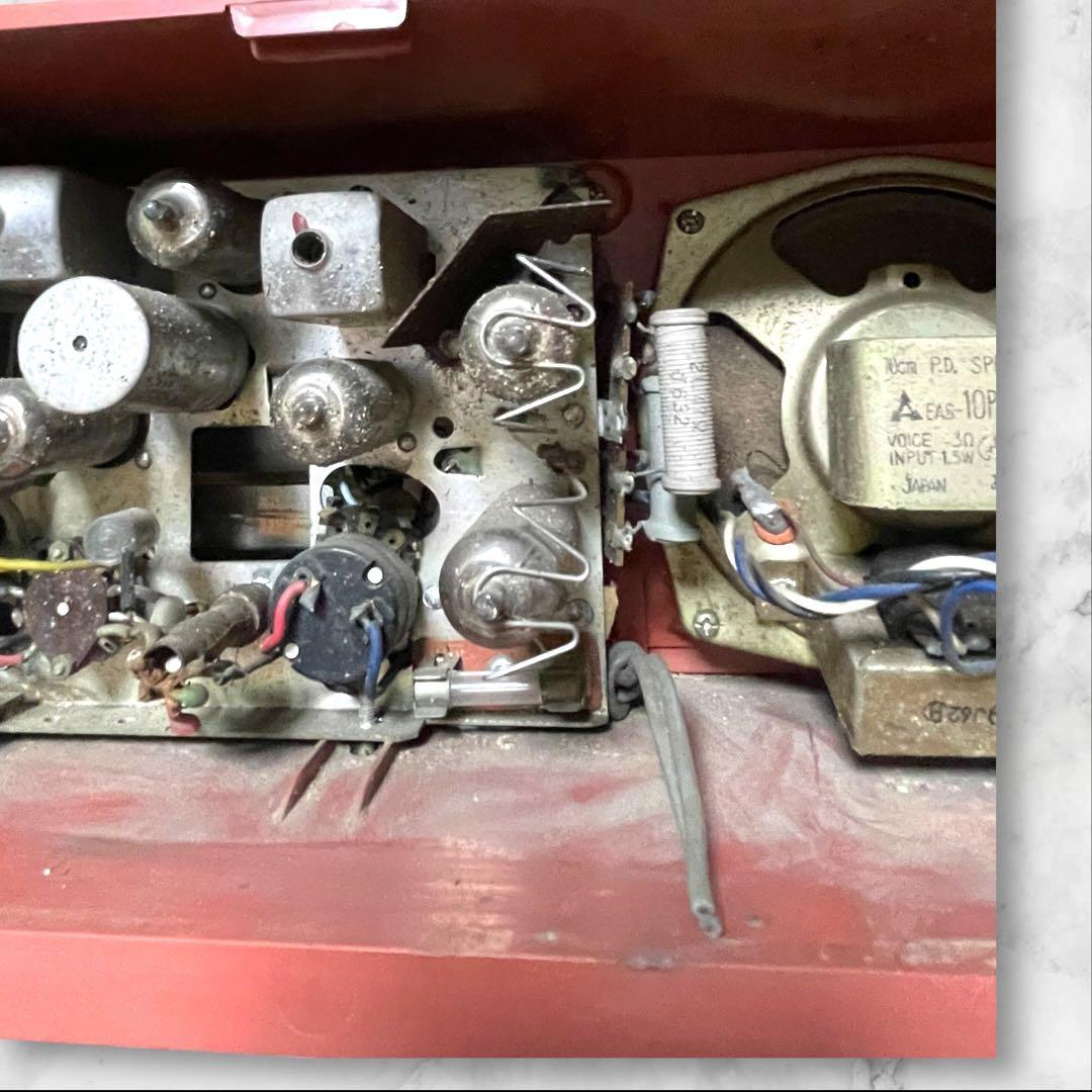 昭和レトロ 1963年 ナショナル パナソニック RE-250 真空管ラジオ