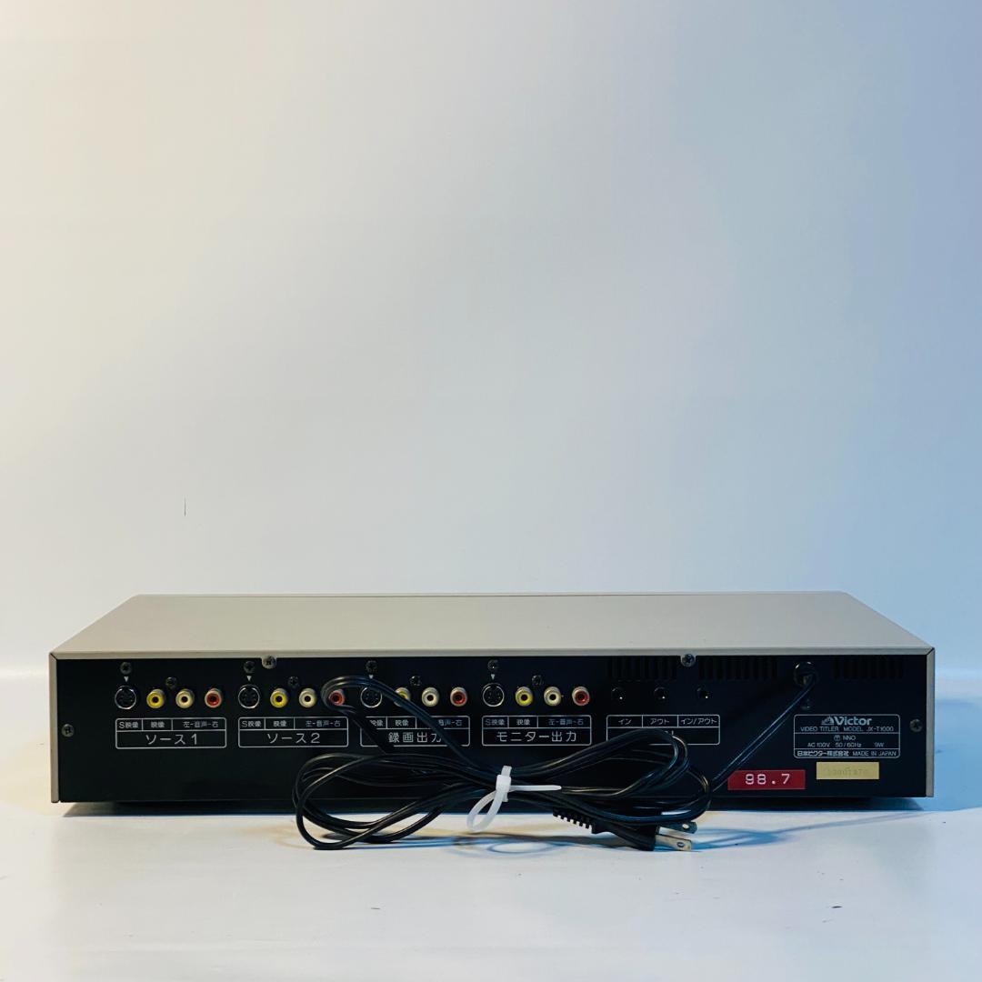 Victor ビクター ビデオタイトラー JX-T1000 キーボード ジャンク