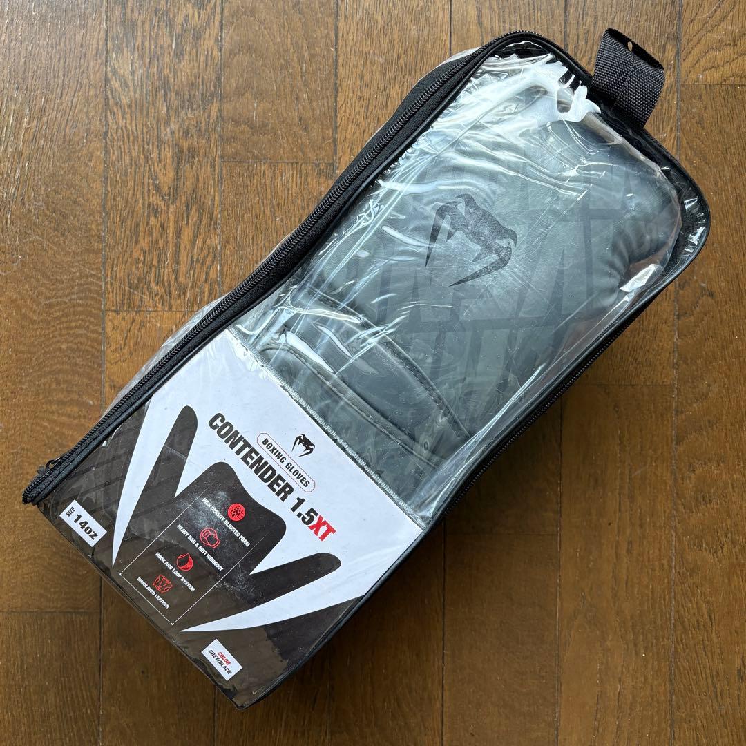 Venum ボクシンググローブ 12オンス グレー UFC 総合格闘技 ベナム