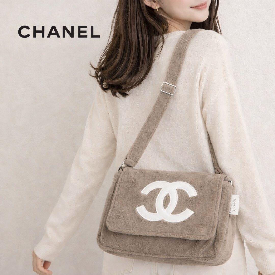 新品未使用✨CHANEL シャネルノベルティ♡もこもこ パイル ショルダー