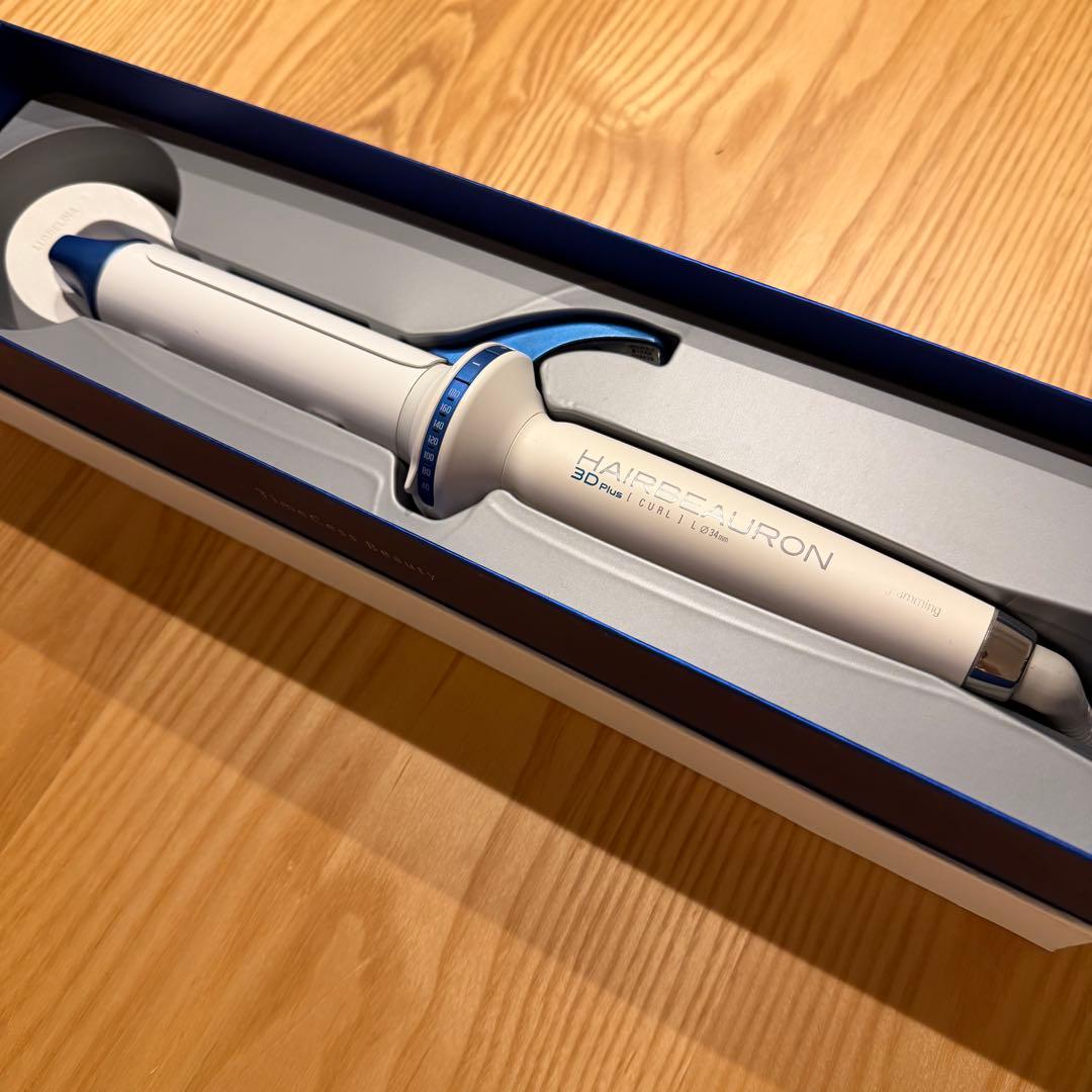 【箱あり・動作確認済み】ヘアビューロン 3D plus CURL 34mm L 31mW9CtemcL.jpg_BO30,255,255,