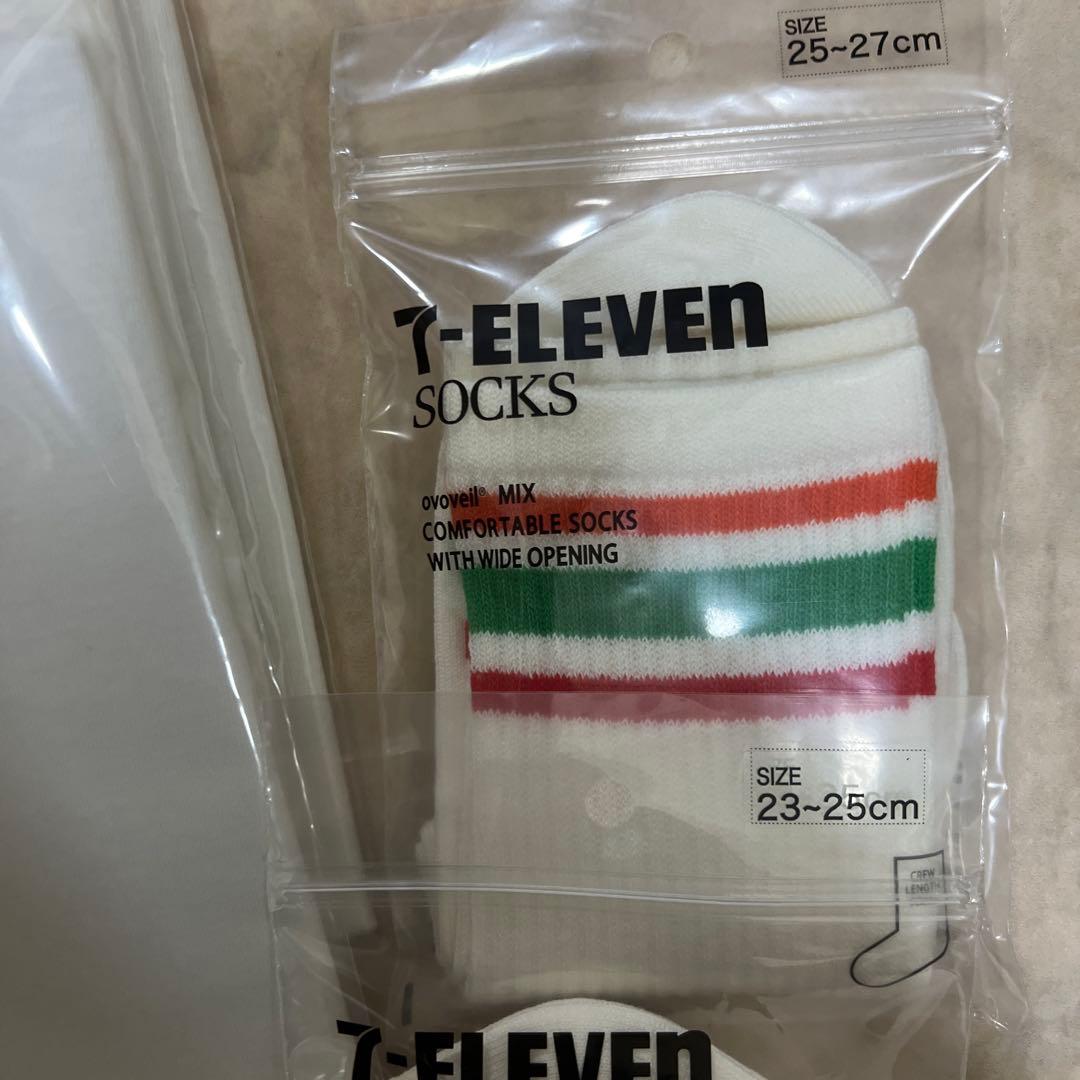 セブンイレブンオリジナルセット当選T-SHIRT & 靴下&ECO BAG - メルカリ