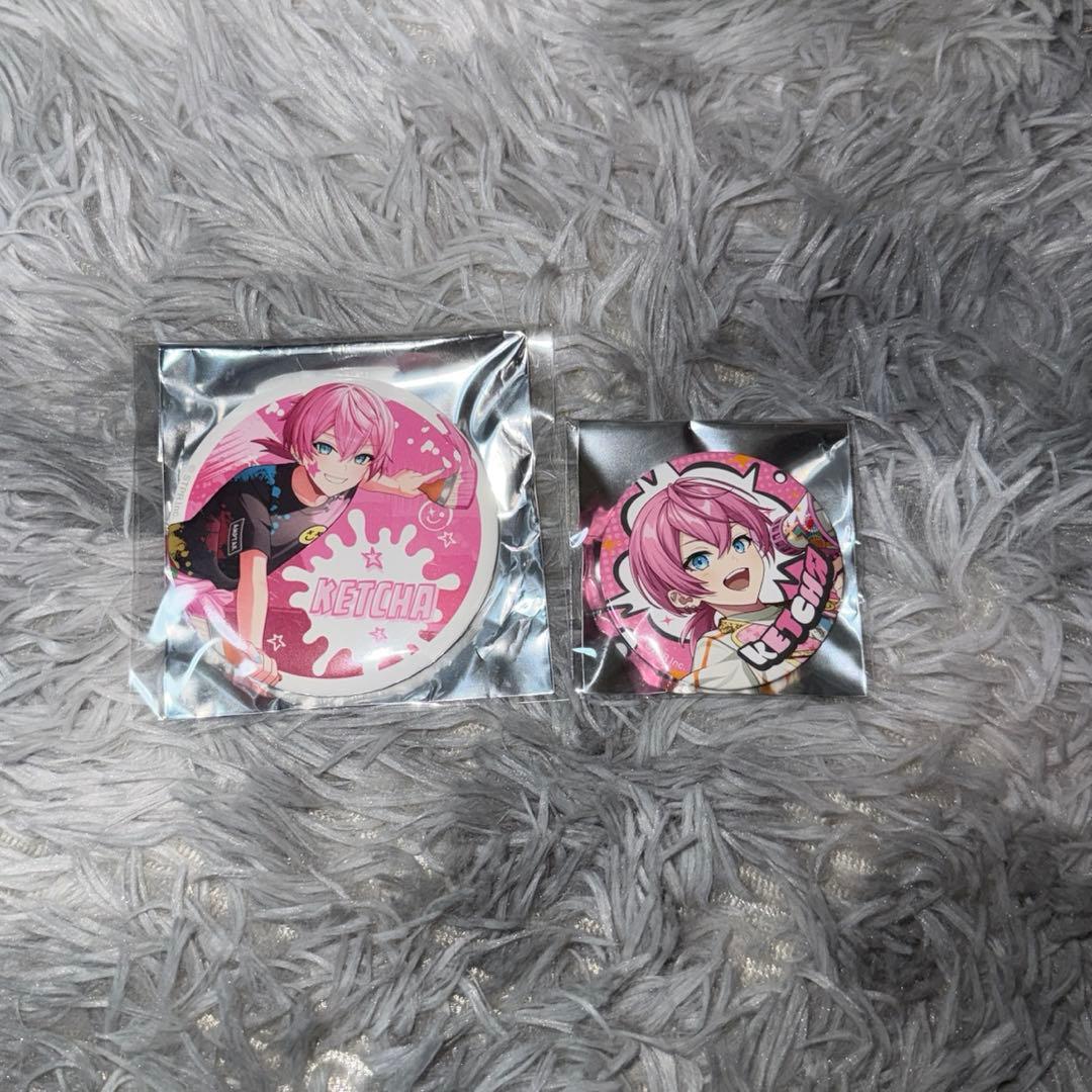 AMPTAK×COLORS けちゃ 缶バッジ BIG缶バッジ - メルカリ