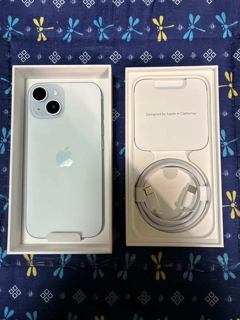 《新品・未使用》Apple iPhone15 128GB ブルー SIMフリー