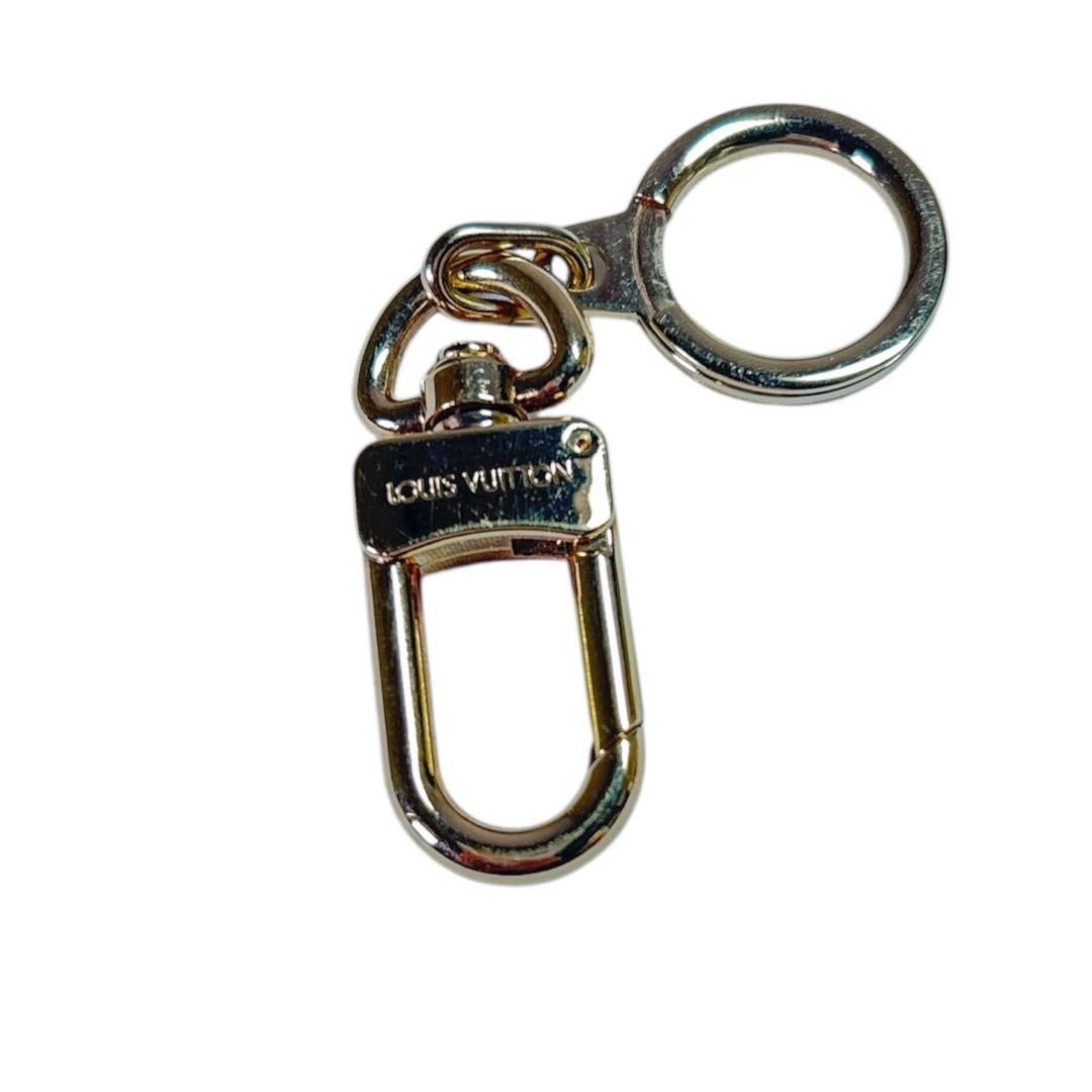 【kk/10.31/7】Louis Vuitton ゴールド キーホルダー