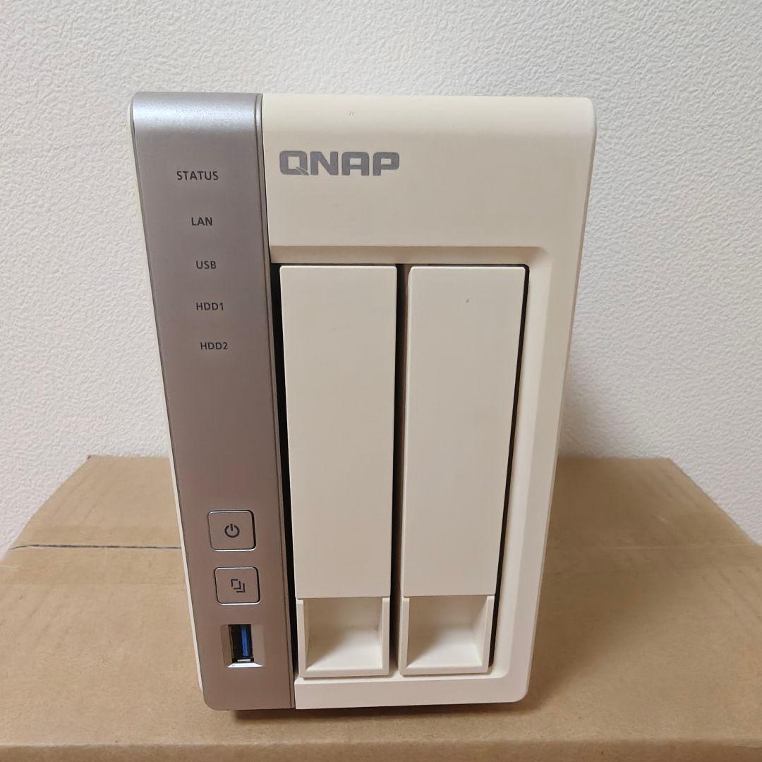 QNAP TS-231P 2ベイNAS 動作品 初期化済み - メルカリ