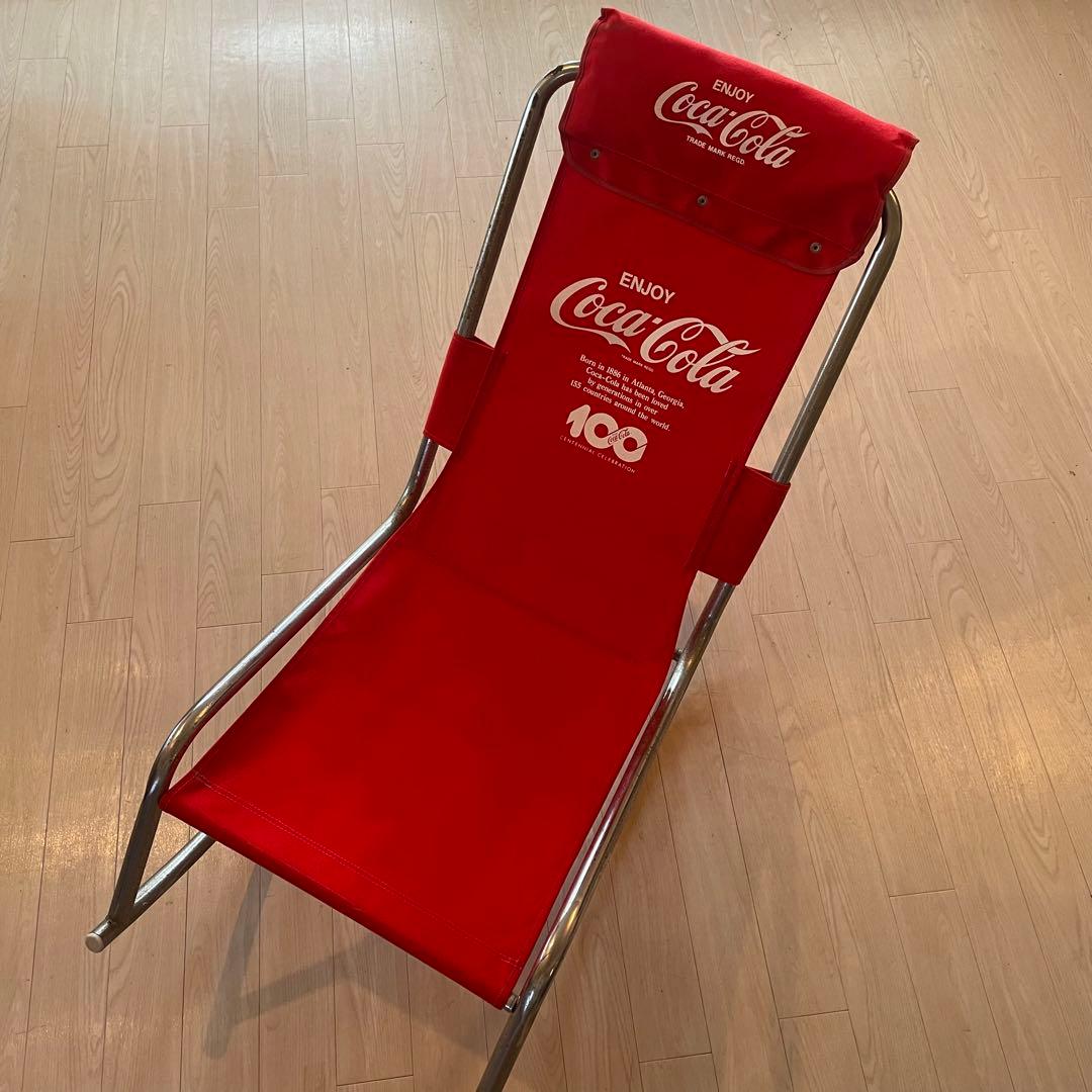 ロッキングチェア（コカ・コーラ100周年記念）非売品|mercariメルカリ