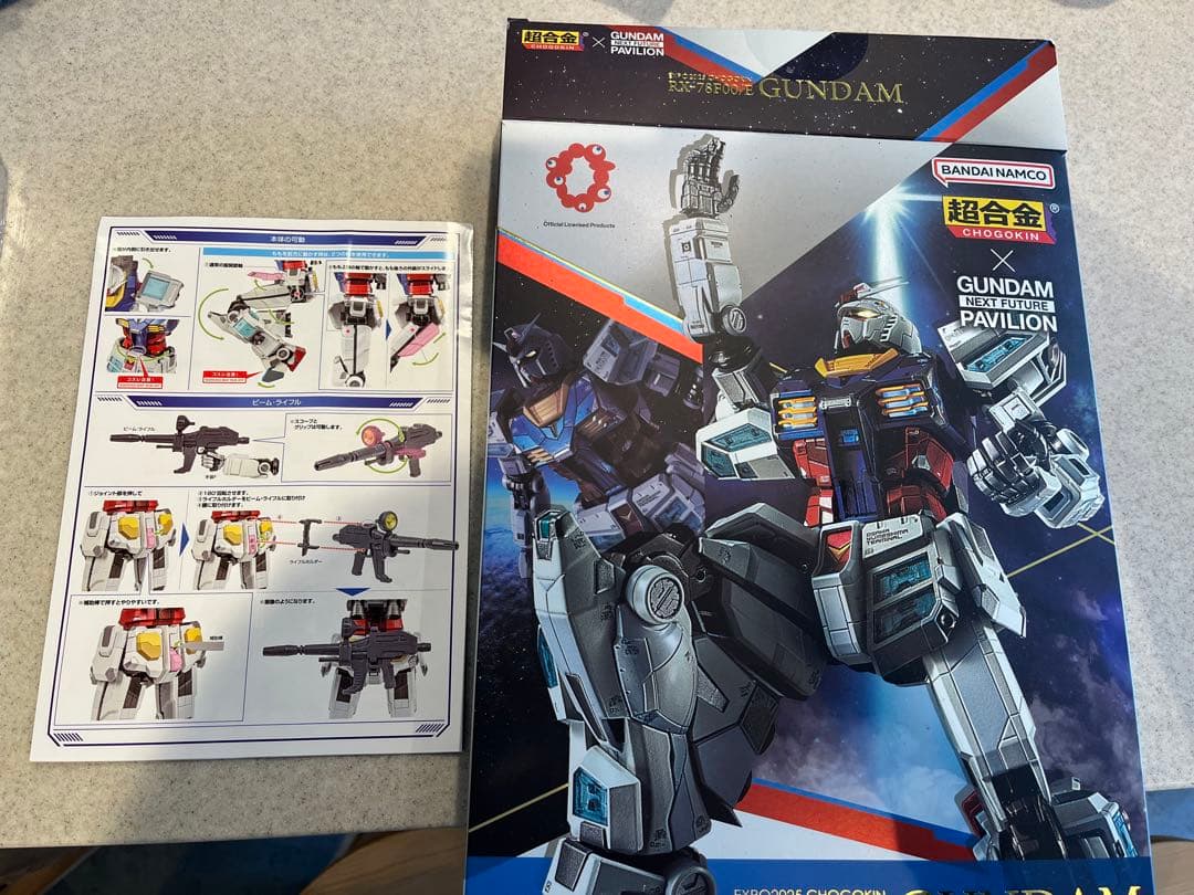 ガンダム　 RX-78F00/E 超合金 ガンプラ 1/144 万博