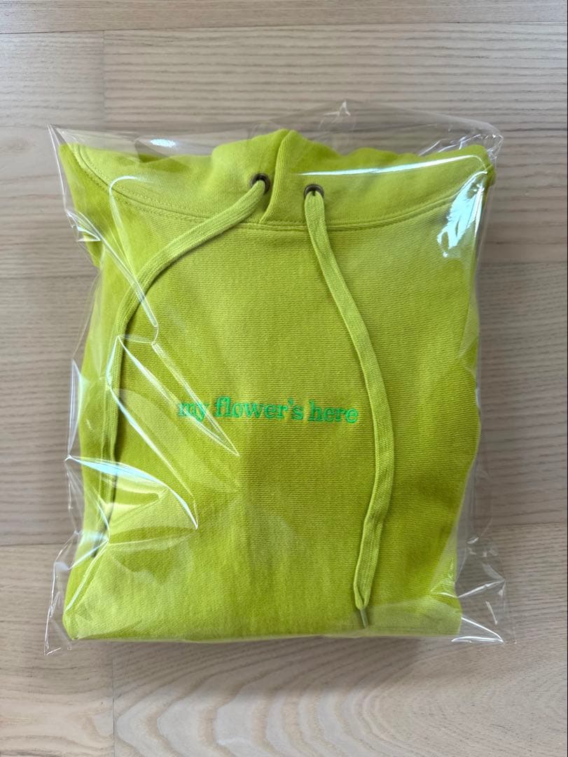 藤井風　my flower's here フーディーSサイズ フレッシュグリーン