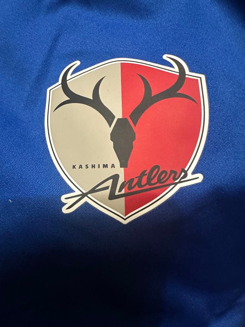鹿島アントラーズ 青 ジャージ Lサイズ 支給品 - メルカリ