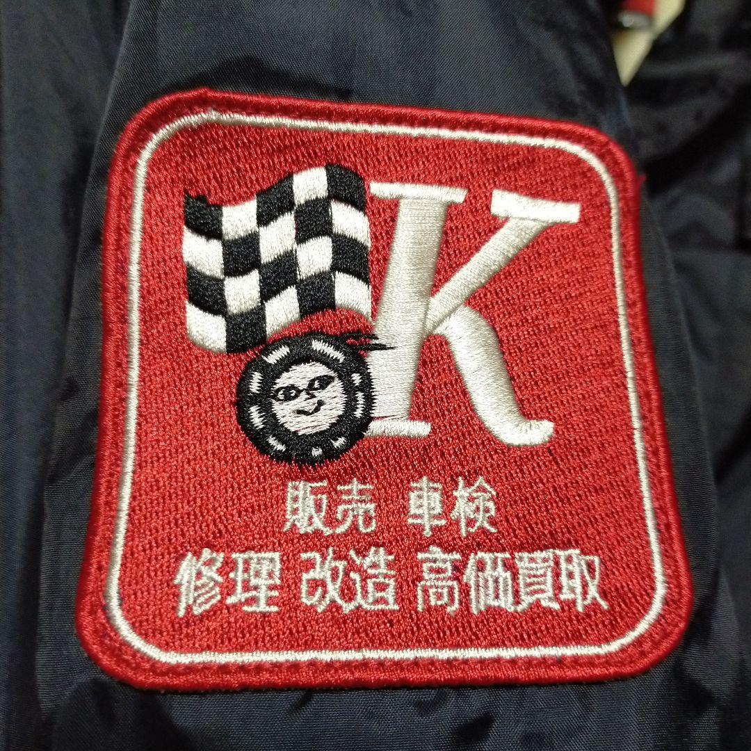 カミナリモータース ドカジャン TEDMAN 防寒 裏ボア 刺繍 ワッペン